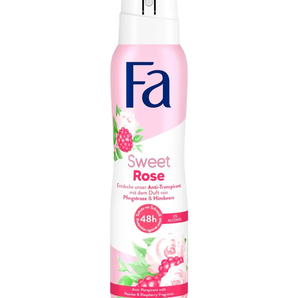 Online 6x Deodorant Sweet Rose 150 ml Deodorant