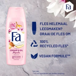 Discount 6x Douchecrème Cream Oil Silk Magnolia 250 ml Bad & Douche