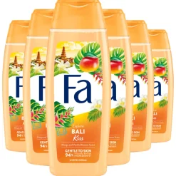 Bad & Douche<Fa 6x Douchegel Bali Kiss 250 ml