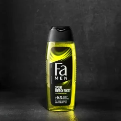 Bad & Douche<Fa 6x Men Douchegel en Shampoo Sport Energy Boost 250 ml