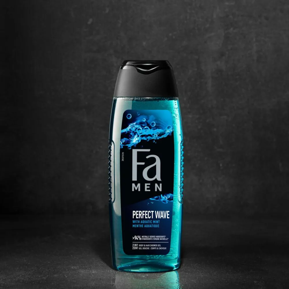 Bad & Douche<Fa 6x Men Douchegel en Shampoo Perfect Wave 250 ml