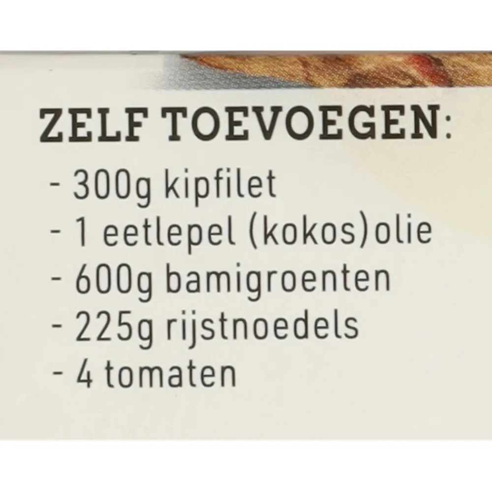 3x Boemboe Bami Goreng 75 gr^Fairtrade Original