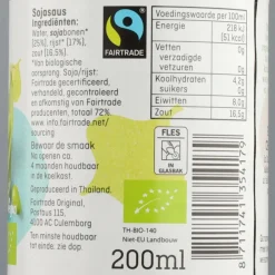Soepen & Sauzen<Fairtrade Original 6x Sojasaus Biologisch 200 ml