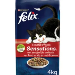Kattenvoer<Felix 4x Kattenvoer Countryside Sensations 4 kg