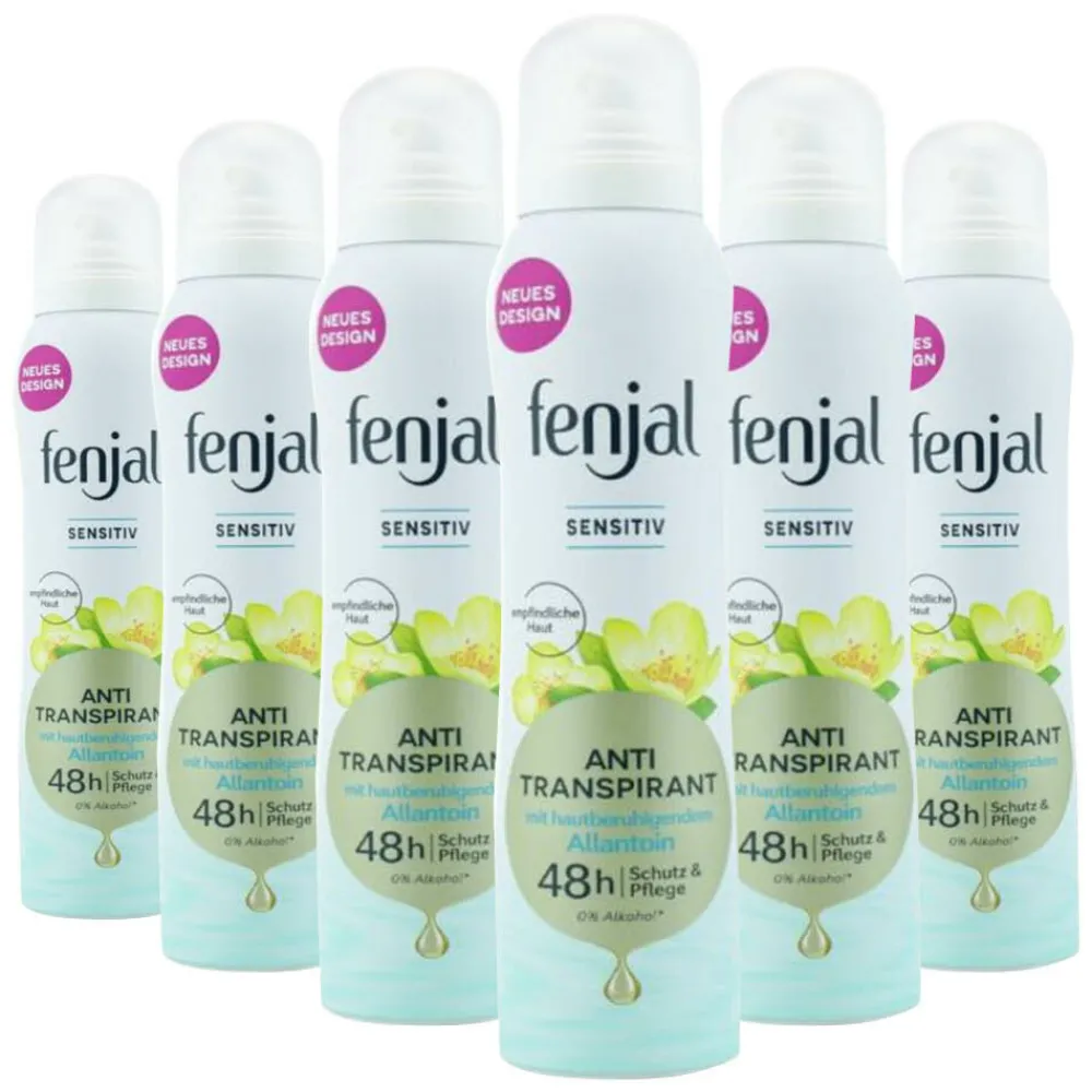 Deodorant<Fenjal 6x Deodorant Spray Sensitive 150 ml