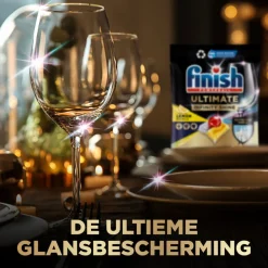 Machineafwas<Finish 3x Quantum Vaatwastabletten Ultimate Infinity Shine 80 stuks