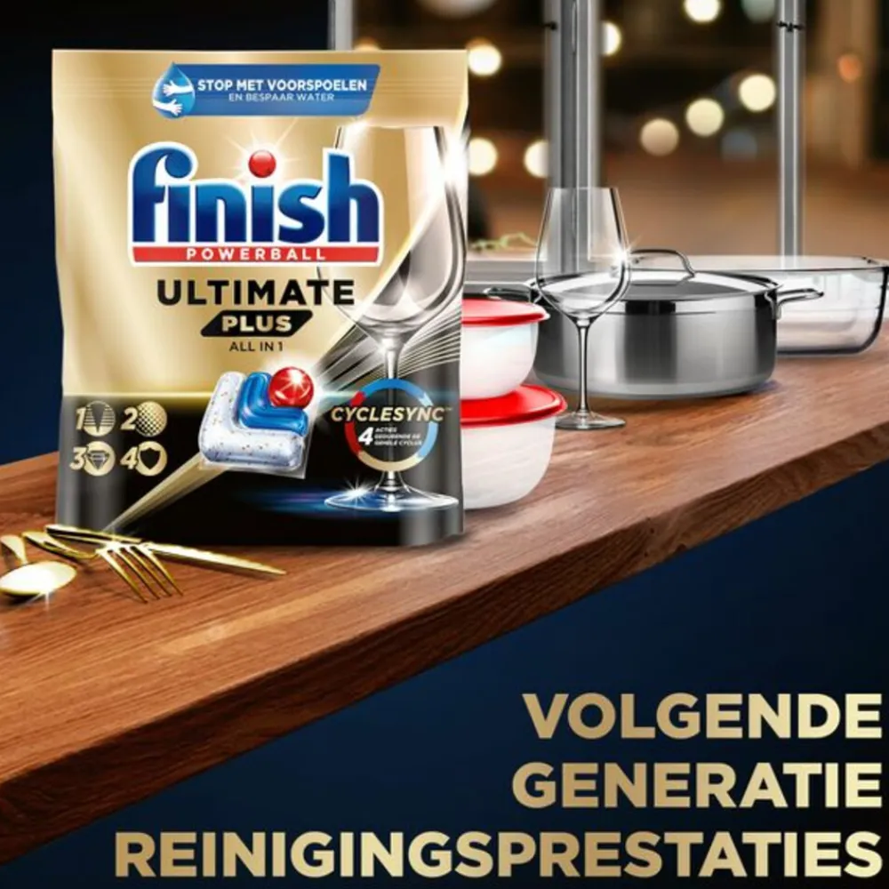 7x Ultimate Plus Vaatwastabletten Regular 22 stuks^Finish Sale