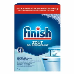 4x Vaatwasmachine Zout 4 kg^Finish Outlet