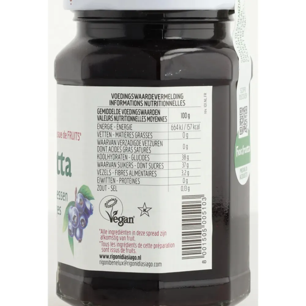 Online 6x Biologische Jam Wilde Blauwe Bessen 250 gr Beleg