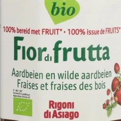 Clearance 6x Biologische Jam Aardbeien en Wilde Aardbeien 250 gr Beleg