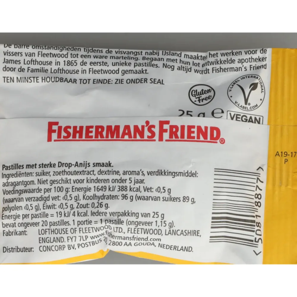 3x Drop Anijs 25 gr^Fishermansfriend