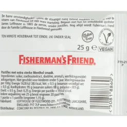 6x Original Extra Strong 25 gr^Fishermansfriend New