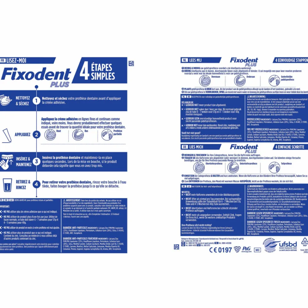 6x Kleefpasta Plus 40 gr^Fixodent Outlet