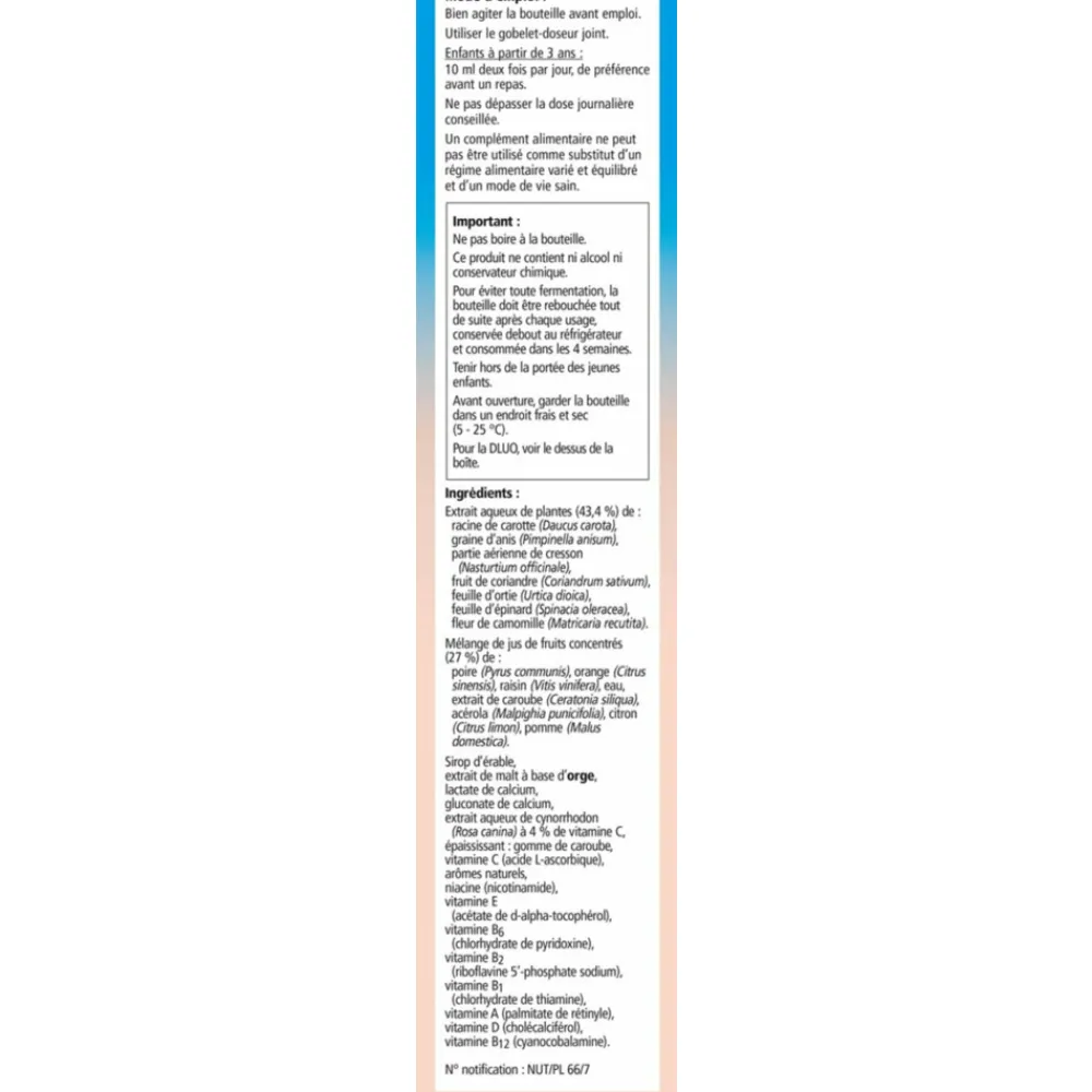 Clearance 2x Kindervitalus 500 ml Mineralen