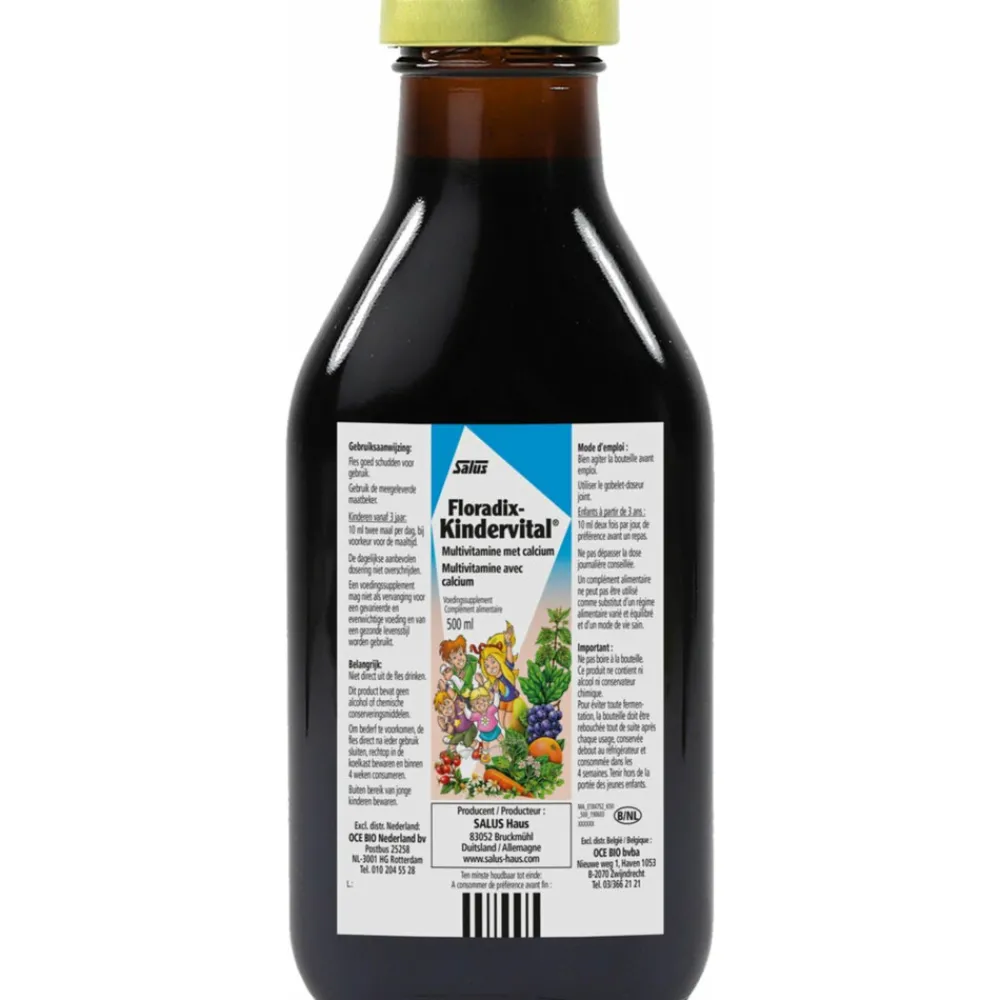 Clearance 2x Kindervitalus 500 ml Mineralen