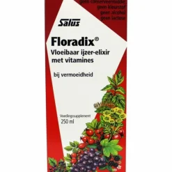 Mineralen<Floradix 2x Vloeibaar Ijzer-Elixer met Vitamines 250 ml