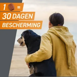 Sale 2x Hond L 10-25 kg 3 tabletten Vlo, Teek & Worm