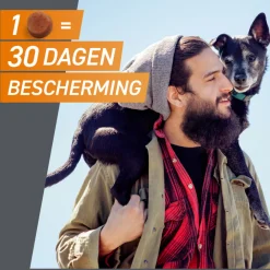 Best 2x Hond S 2-4 kg 3 tabletten Vlo, Teek & Worm