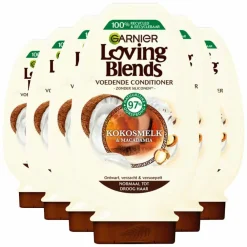 6x Loving Blends Kokosmelk en Macadamia Conditioner 250 ml^Garnier Discount