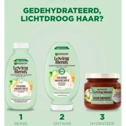 Conditioner<Garnier 6x Loving Blends Voedende Amandelmelk Conditioner 250 ml