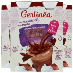 3x Mijn Maaltijd Afslank Drink Chocolade 4 x 236 ml^Gerlinea