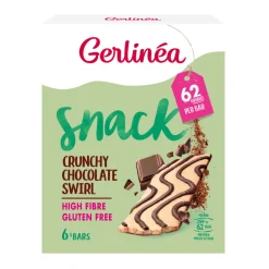Maaltijdvervangers|Snacks & Tussendoortjes<Gerlinea 3x Repen Crunchy Choco Swirl 78 gr