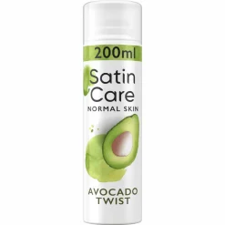 Online 6x Scheergel Satin Care Avocado Twist 200 ml Heren Scheren & Ontharen