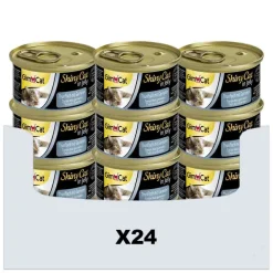 24x Shinycat in Jelly Tonijn & Garnalen 70 gr^GimCat Sale