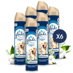6x Luchtverfrisser Refreshing Air tegen Huisdierengeurtjes 300 ml^Glade Sale