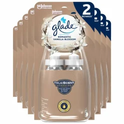 Luchtverfrisser<Glade 8x Sense & Spray Romantic Vanilla Blossom 2 stuks 18 ml