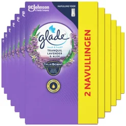 Best 12x Touch & Fresh Tranquil Lavender & Aloe 2 x 10 ml Luchtverfrisser