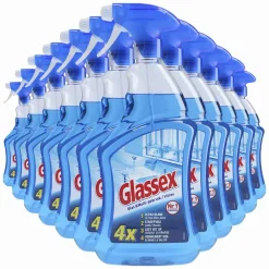 12x Glas & Multi Schoonmaakspray 750 ml^Glassex Hot