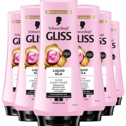 6x Conditioner Liquid Silk 200 ml^Gliss Online