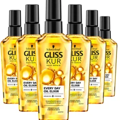 6x Every Day Oil Elixir 75 ml^Gliss Hot