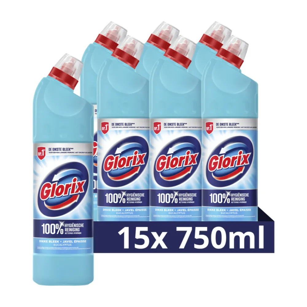 Clearance 15x Bleek Eucalyptus 750 ml Badkamerartikelen