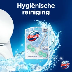 9x Toiletblok Power Clean Hygiëne^Glorix Hot