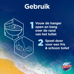 Toiletartikelen<Glorix 9x Toiletblok Power Clean Ocean