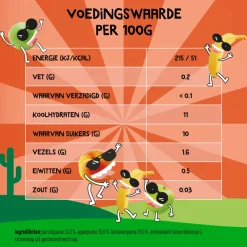 Baby & Peutervoeding<Goodies 6x Knijpfruit Smoothie Perzik, Banaan & Appel 100 gr