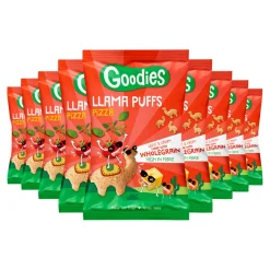 9x Snack Llama Puffs Pizza 30 gr^Goodies Online