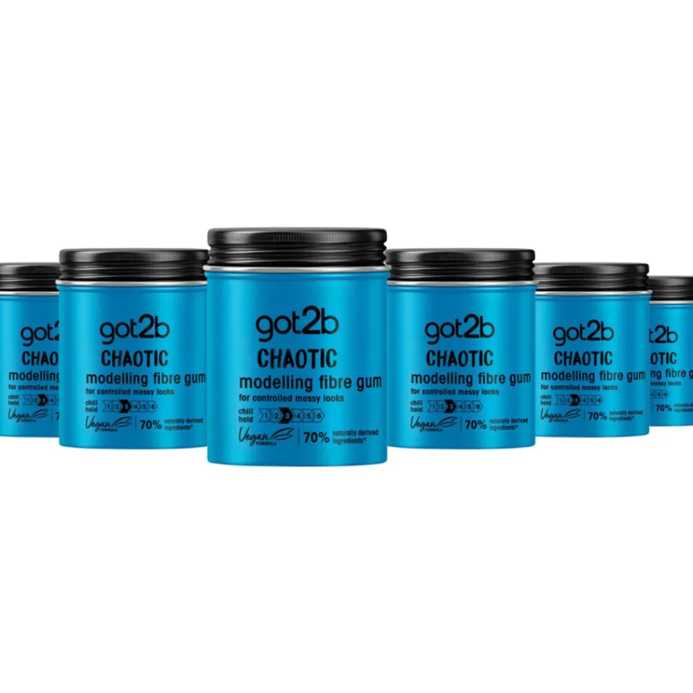 Haarstyling<Got2b 6x Chaotic Modelling Fibre Gum 100 ml