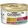 24x Gold Blik Hartig Torentje Zalm 85 gr^Gourmet Sale