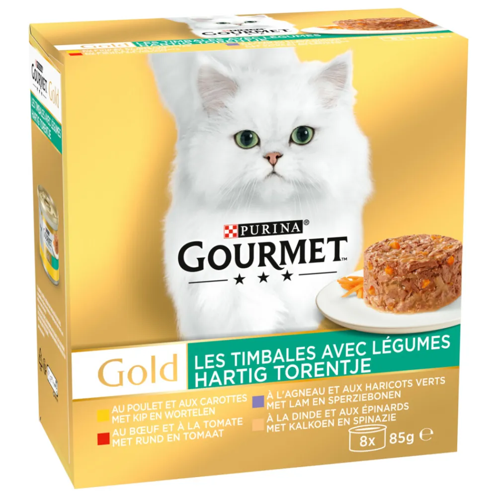 6x Gold Hartig Torentje 8 x 85 gr^Gourmet Sale