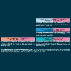 12x Perle Kattenvoer in Saus Zee Delicatesse 4 x 85 gr^Gourmet Online