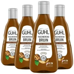 4x Shampoo Fascinerend Bruin 250 ml^Guhl Sale