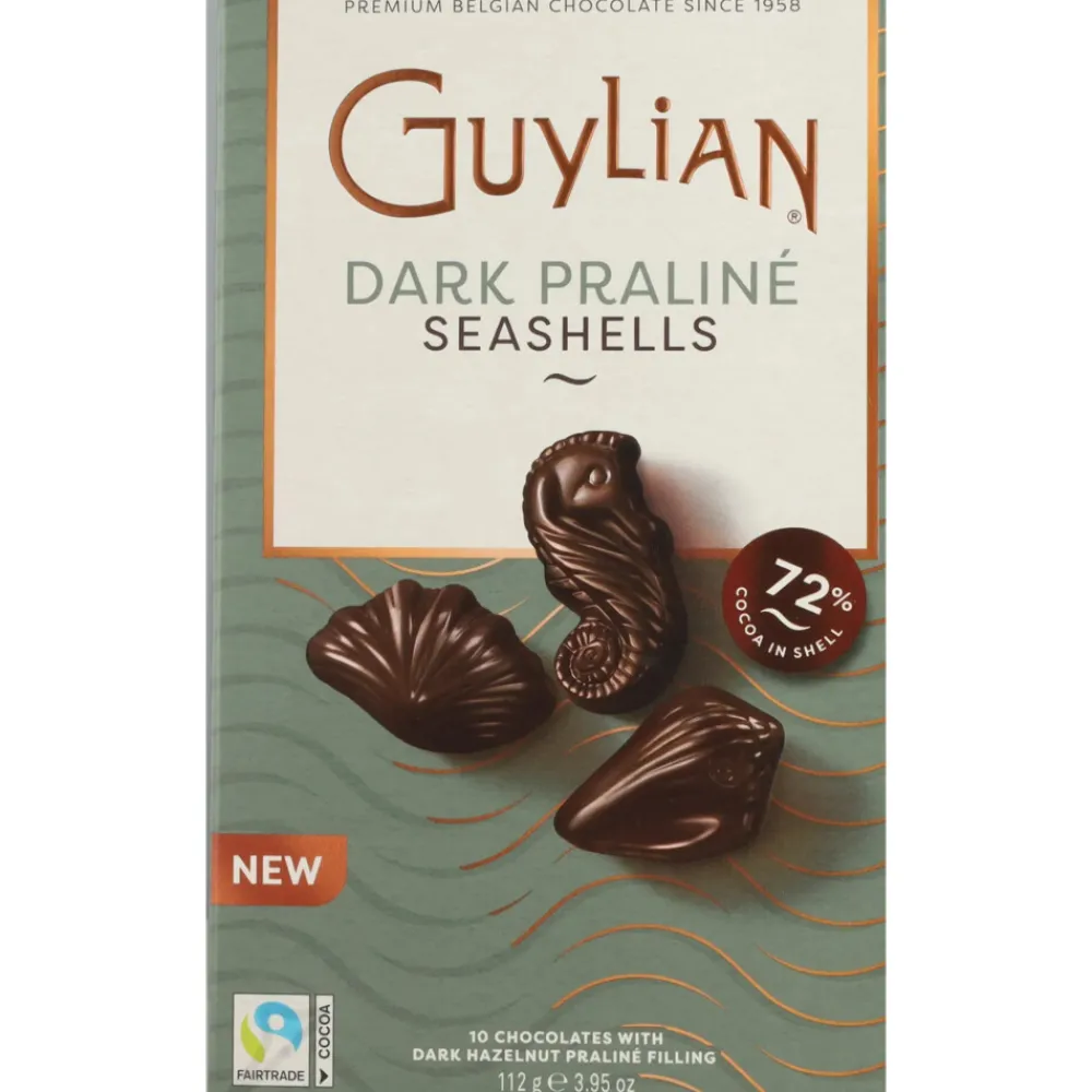 2x Chocolade Zeevruchten Dark Praline 112 gr^Guylian Discount