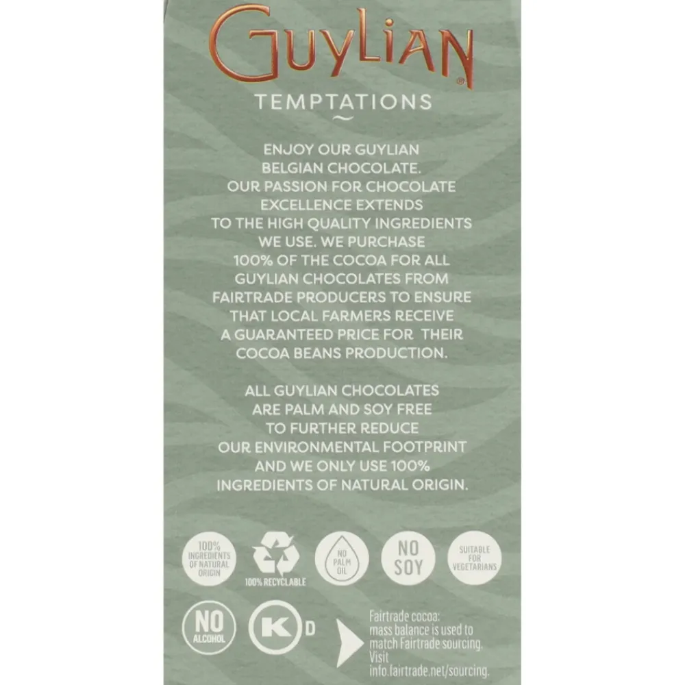 Chocolade<Guylian 2x Temptations Mix Curved Pack 200 gr
