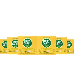 Bad & Douche<Happy Earth 6x 100% Natuurlijke Shower Bar Jasmine Ho Wood 90 gr