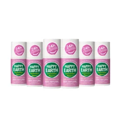 Deodorant<Happy Earth 6x 100% Natuurlijke Deodorant Roller Lavender Ylang 75 ml