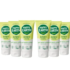 Lichaamsverzorging<Happy Earth 6x Bodylotion 100% Natuurlijk Baby & Kids 200 ml