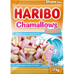 Snoep<Haribo 3x Chamallows Exotic 175 gr